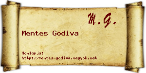 Mentes Godiva névjegykártya
